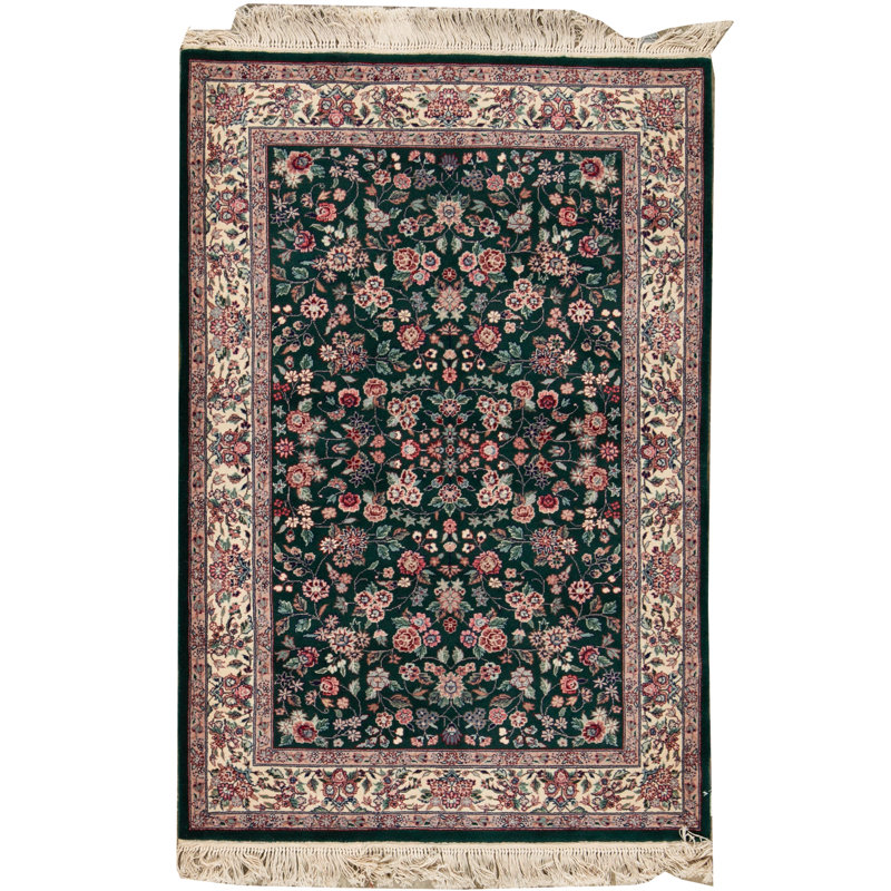 Jahan Wool Oriental Area Rug in Green