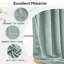 Aspire Homeware Linen 100% Blackout Curtain Pair for Maximum Privacy and Light Control-523209157-523209162