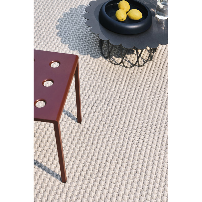 Lace Area Rug in Gray, Rectangle 6'7" x 9'2"