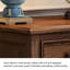 Buffet en bois manufacturé et brun noisette