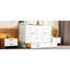 White Bed With Profuse Drawers - Maximize Room Space In Homes. Full Size For Comfort. Store Pillows, Clothes, Neatly. Design. Charging Available. Easy To Assemble. 75.1in Length X 56.7in Width 41.3in