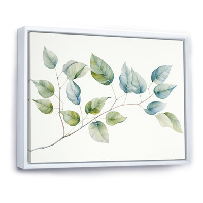Feuilles vertes, charme minimaliste I