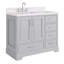 Ensemble de meuble-lavabo simple 42,25 po avec plateau en quartz Abshire-94668817-138338362-138338363