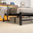 Industrial Style Queen Metal Bed Frame, Wooden Headboard, Lights, Functional Shelf, , No Box Spring 'D Rustic Brown Size, Headboard Storage, Bright Lights-1148508637-1148508636