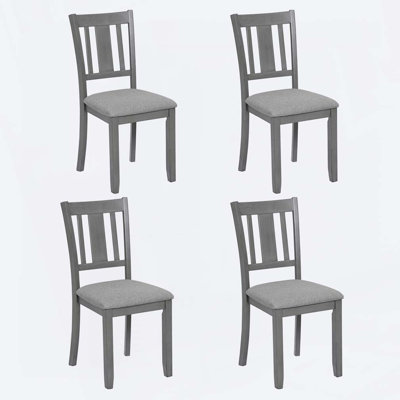 Wooden Dining Chairs Set Of 4, Kitchen Chair