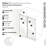 Eclipse 64 - 68 in. x 78 in. Fully Frameless Sliding Shower Door-47972005