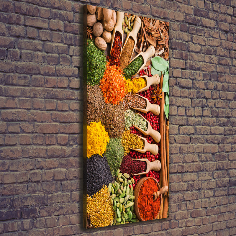 Spices - Wrapped Canvas Print