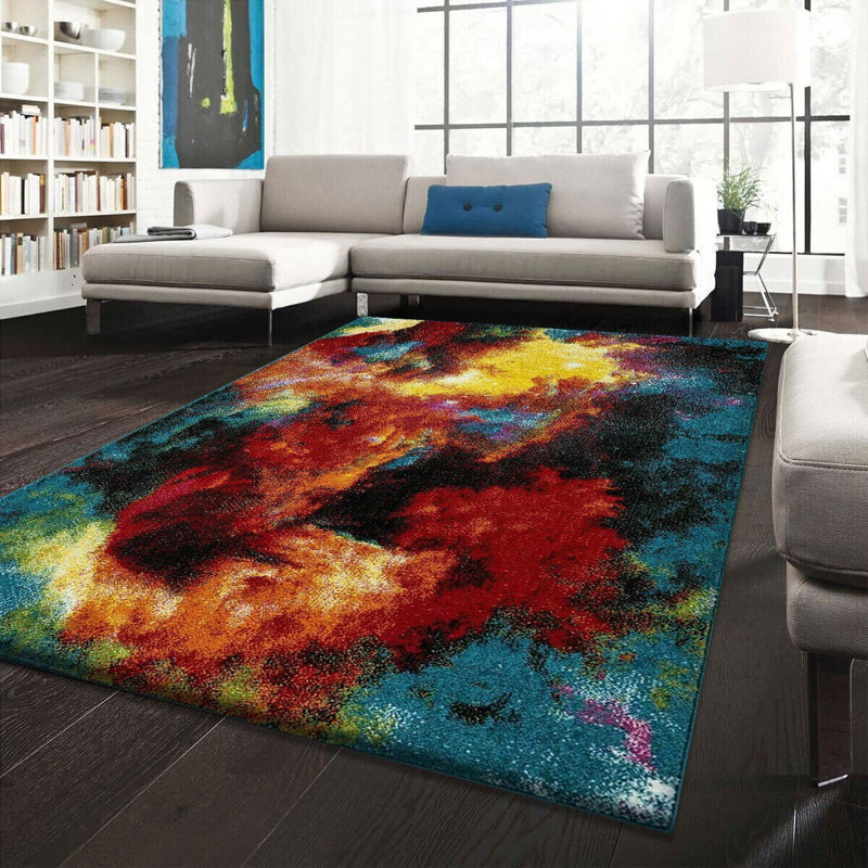 Alrita Abstract Area Rug, Rectangle 200 x 290cm