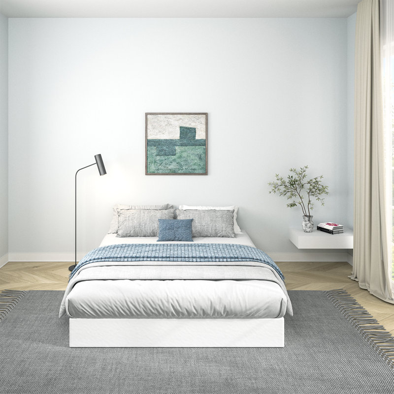 Sommier tapissier 9 pouces avec couvre-matelas en métal, assemblage facile, Profil haut (9 po), Grand lit