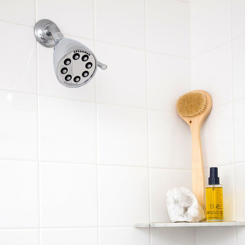 Icon Anystream Multi Function Adjustable Shower Head, Polished Chrome