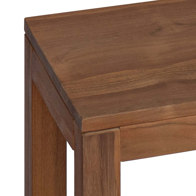 Solid Wood 2 Tier Plant Stand, 100cm H x 25cm L x 25cm D