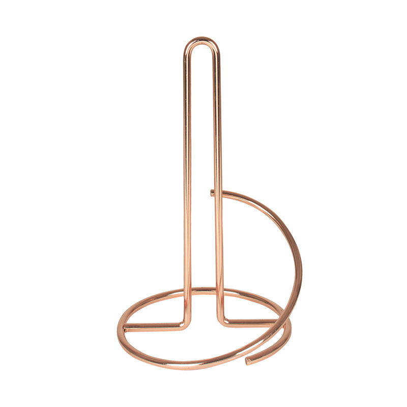 Metal Paper Towel Holder, Copper