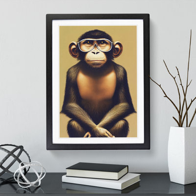 Splendid Monkey - Framed Print