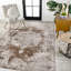 Tapis crème / brun Rosalia Cottage Medallion-406756469