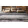 Bethlyn Striped Ivory/Charcoal Area Rug
