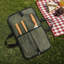 Sac de rangement portatif en toile pour couteaux de chef avec 4 fentes-133663223