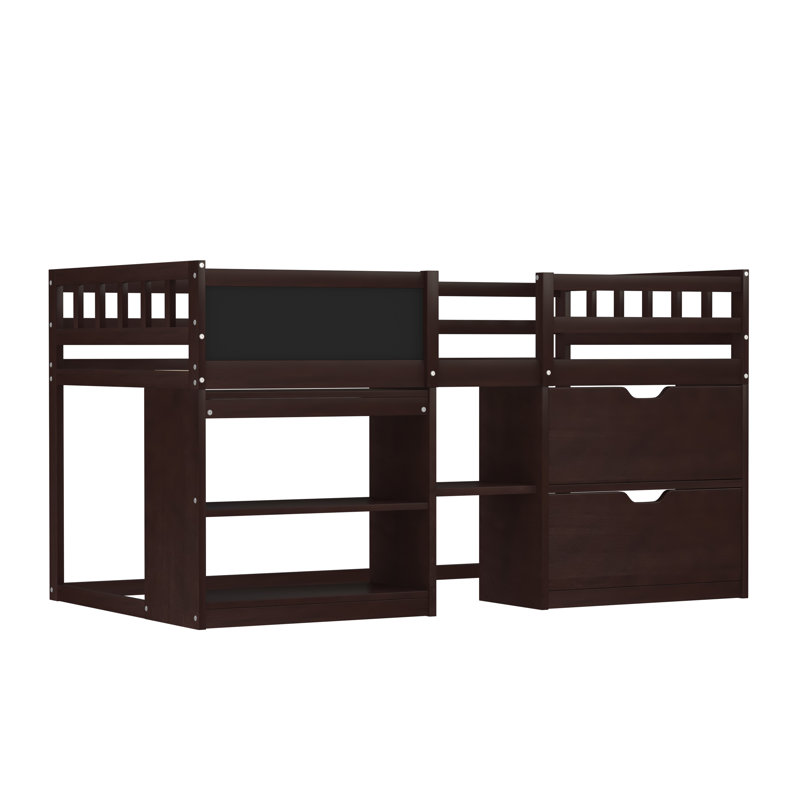 Lit pour enfant Evren, Espresso
