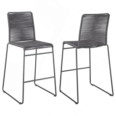 Ensemble de 2 chaises de bar Jerome