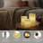 Beeswax Flameless Candle with Remote (Set of 3)