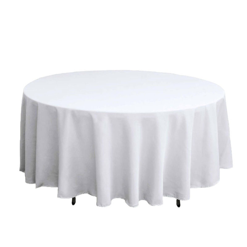 100% Egyptian Cotton Hotel Quality Table Cloth white (54x70), 70cm L x 108cm W