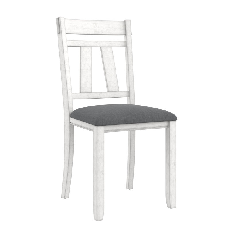 Ensemble de chaises de salle à manger en bois massif, chaises en bois avec siège rembourré, chaises de cuisine avec pieds en bois d'hévéa massif pour la salle à manger, cuisine
