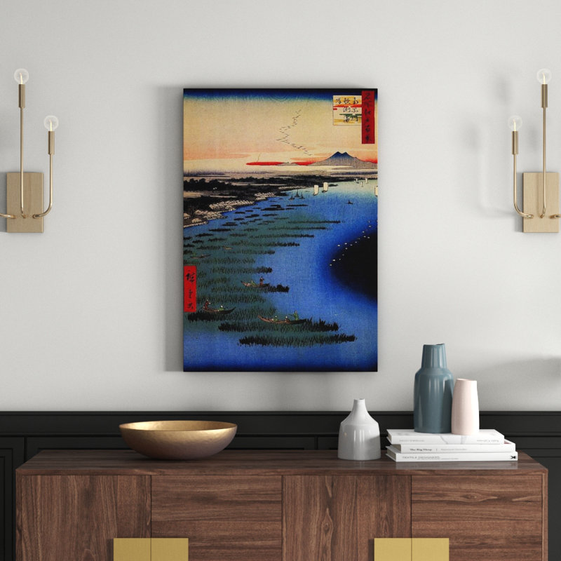 Hiroshige Utagawa - Wrapped Canvas Painting