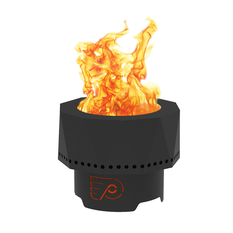 Steel Wood Burning Fire Pit, Philadelphia Flyers