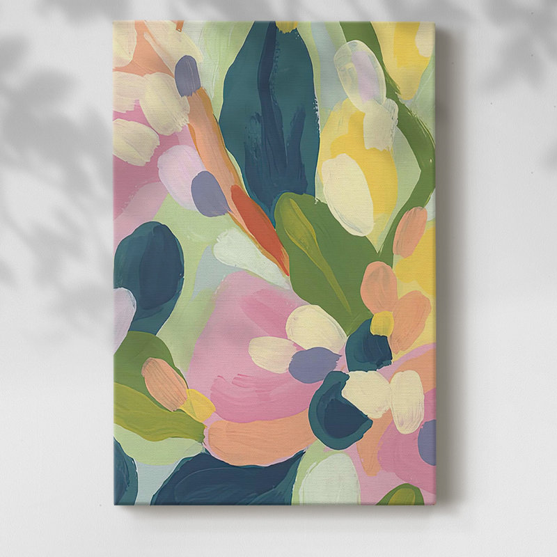 Brushy Tropics I, 60'' H x 40'' W