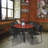 Kee Round Breakroom Table Top, 4 Zeng Stack Chairs-104325666-104325665-4021000