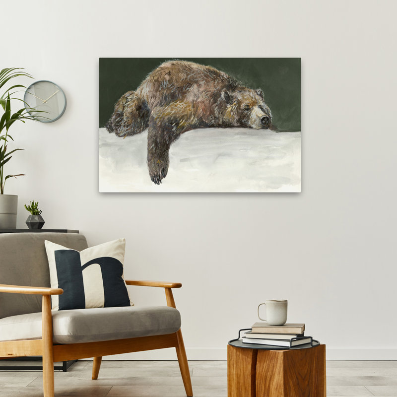 Nap Time, paysage, nature, peinture, art contemporain, H 36 po x l 24 po