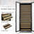 32" 257 Bottle Single Zone Freestanding/Built-In Wine Refrigerator