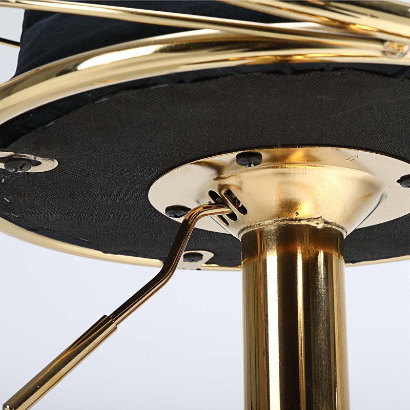 Tabouret Julliette, Noir