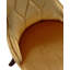Chaise d'appoint en velours et hêtre Reine-115235574