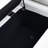Upholstered Linen Storage Bench with Cylindrical Arms and Iron Legs-1523623941