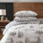 Eddie Bauer Rocky Mountain Cabin Cotton Reversible Grey Duvet Cover Set-103249148