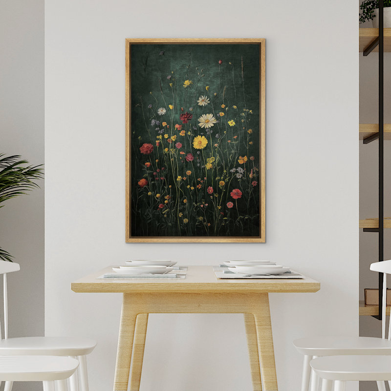 Impression sur toile encadrée Moody, Naturel, H 36 po x l 24 po