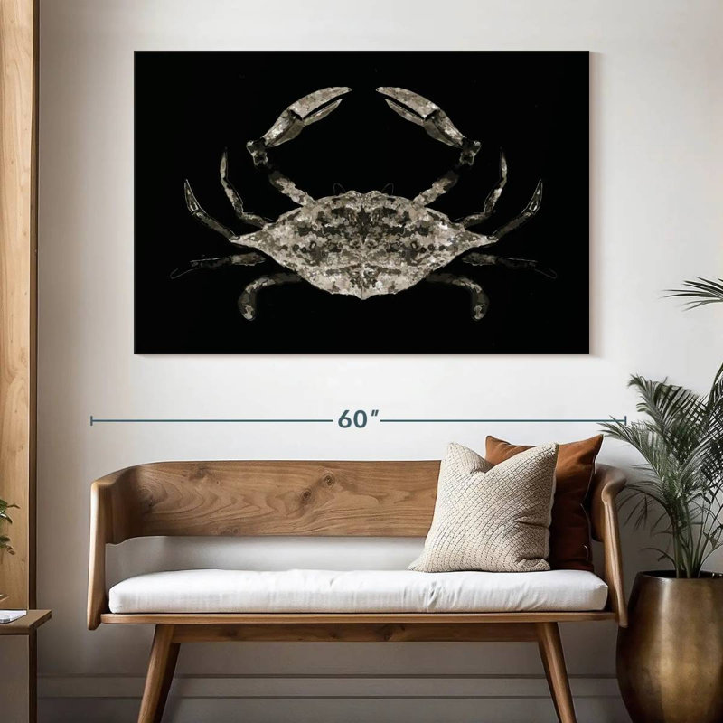 Coastal Crab I, 34" H x 51" W