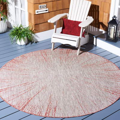 Damin Performance Abstract Indoor/Outdoor Area Rug