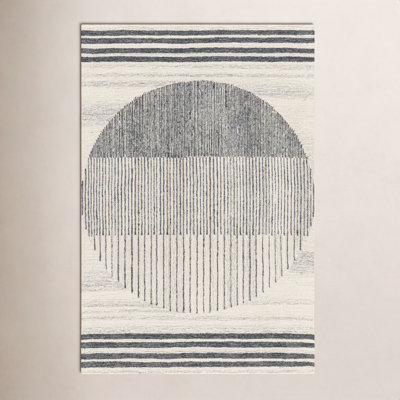Uptown Hand-Tufted Geometric Rug