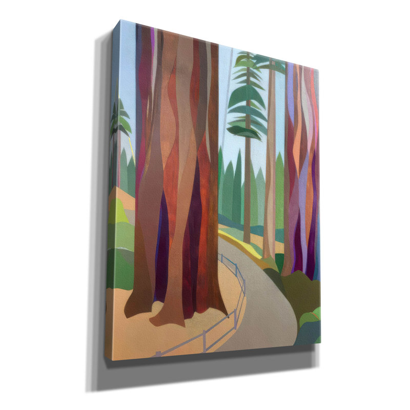  «Farewell Sequoia» par Melba Browne, art mural sur toile, 26 po x 34 po