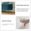 Banc de rangement moderne l 49,2 po Easthampton-1840127597