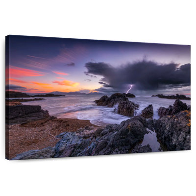Llanddwyn Island Beach Lightning