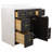 Akalya 42'' Waterfall Bathroom Vanity with Engineered Stone Vanity Top-2104723003