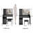 Modern Minimalist Vanity table-40444831