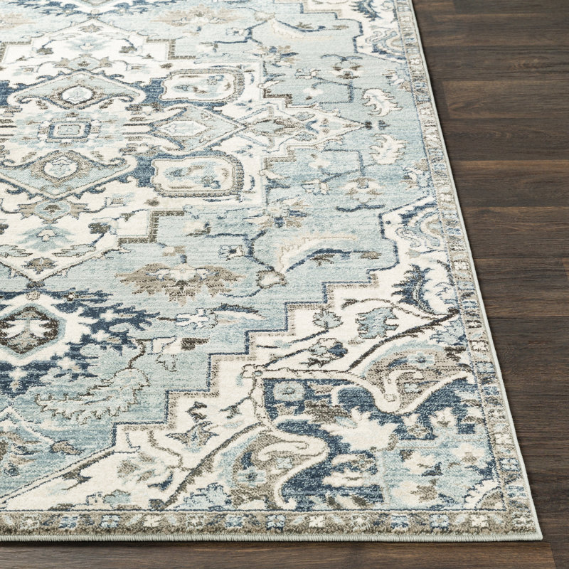 Minneapolis Machine Woven Oriental Area Rug, Runner 2'6" x 7'10"