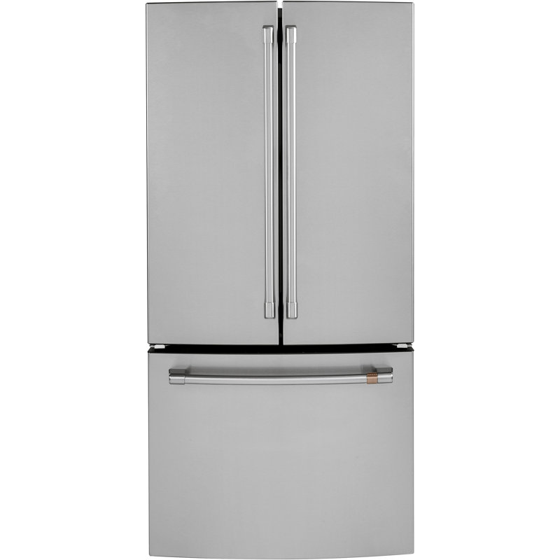 33" Counter Depth French Door 18.6 cu. ft. Smart ENERGY STAR Refrigerator, Stainless Steel/Brushed Stainless