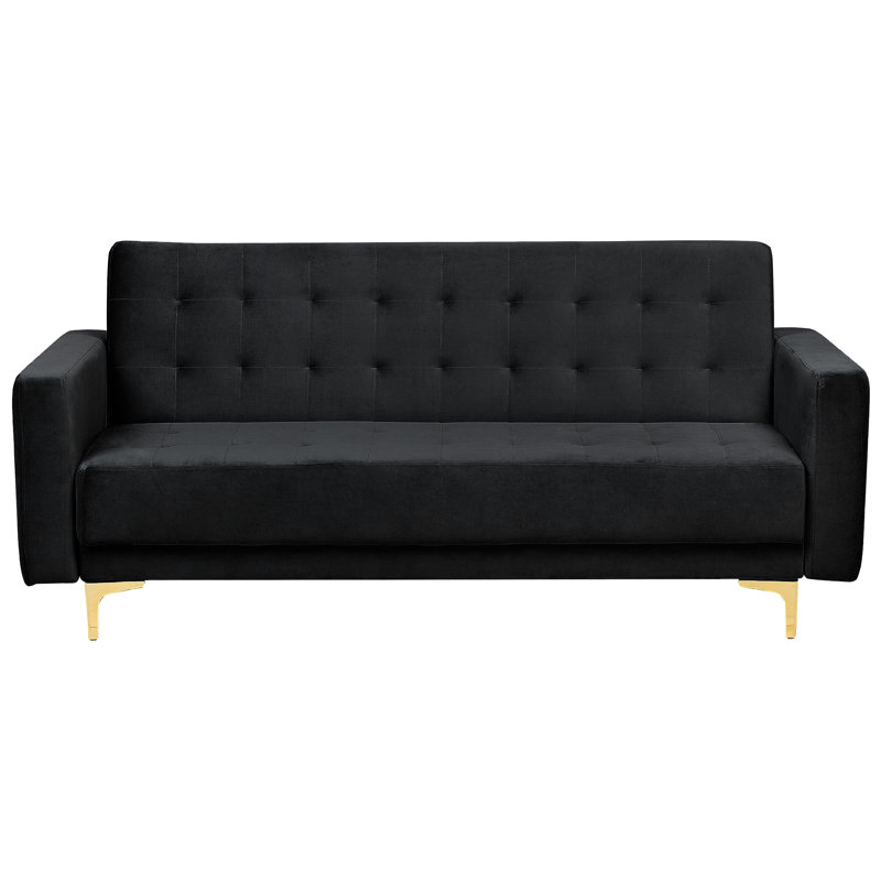 Lehighton 3 Seater Velvet Sleeper