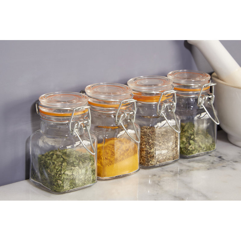 Glass Jar - Set of 4
