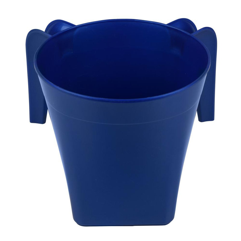 Gobelet carré en plastique Khuong, Bleu minuit