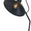 Genevrier 138 cm Black Reading Floor Lamp